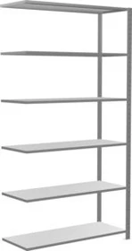 Schulte Lagertechnik Multiplus 150 Anbauregal 130x250x50cm verzinkt