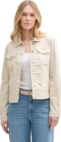 Tom Tailor Jeans Jeansjacke sand stone beige (Damen)