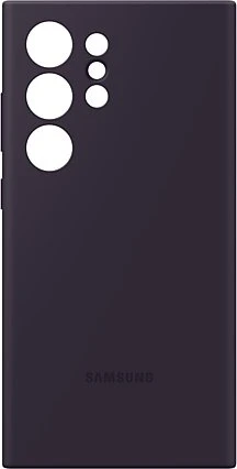 Samsung Silicone Case für Galaxy S24 Ultra dark violet