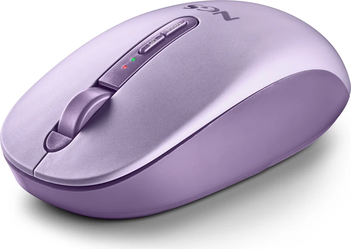 NGS Fog Dual Purple Wireless Mouse, violett, USB/Bluetooth
