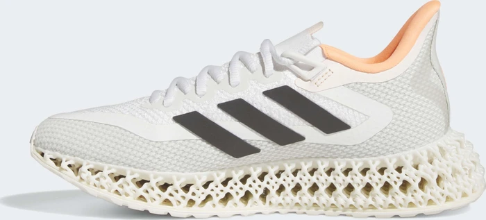 adidas 4DFWD 2 cloud white/night metallic/bliss orange (Damen)