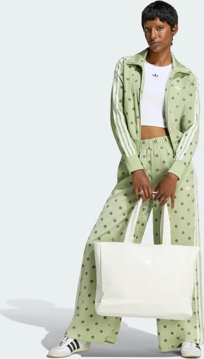 adidas Satin Polka Dots TT Track Top Trainingsjacke magic lime (Damen)