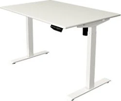 Kerkmann Move 1 elektrisch höhenverstellbarer Sitz-Steh-Schreibtisch 120x80cm weiß/weiß