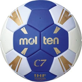 Molten H1C3500 Handball blau/weiß/gold