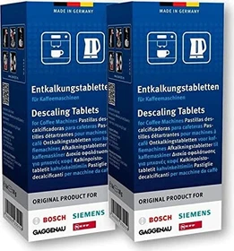 BSH Hausgeräte Entkalkungstabletten für Kaffeemaschinen und Wasserkocher, 12 Stück (2x 6 Stück)