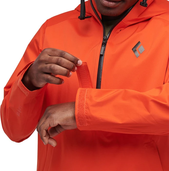 Black Diamond StormLine Stretch Rain Shell Anorak octane (Herren)