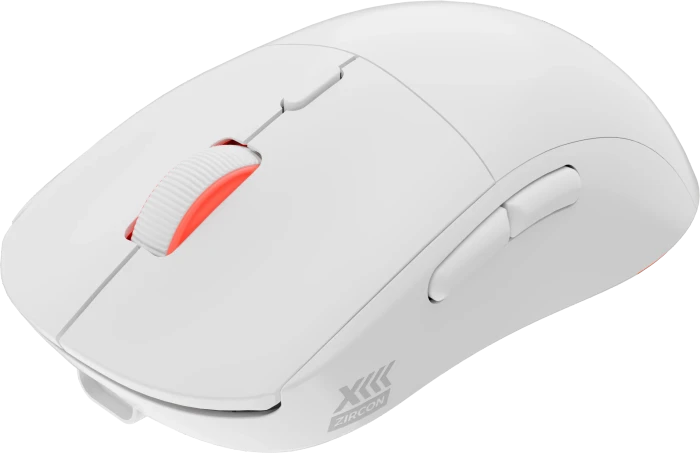 Genesis Zircon XIII Custom Wireless Gaming Mouse weiß, USB