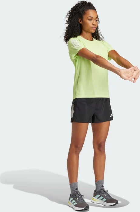 adidas Own The Run Laufshirt kurzarm pulse lime (Damen)