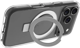 dbramante1928 Iceland Ultra D3O MagSafe Kickstand für Apple iPhone 17 Pro transparent