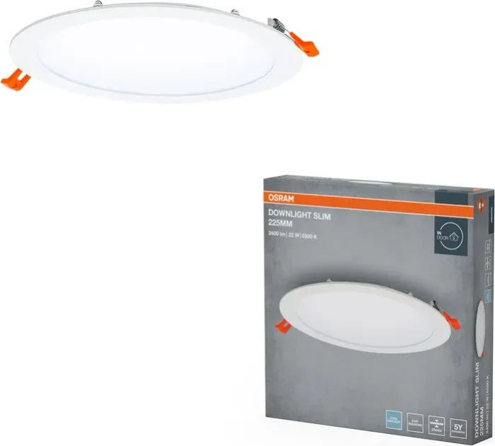 Osram Ledvance LED Downlight Slim 22W/6500K 225mm Einbauleuchte