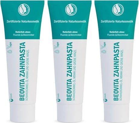 Beovita Zahncreme mit Schwarzkümmelöl, 75ml