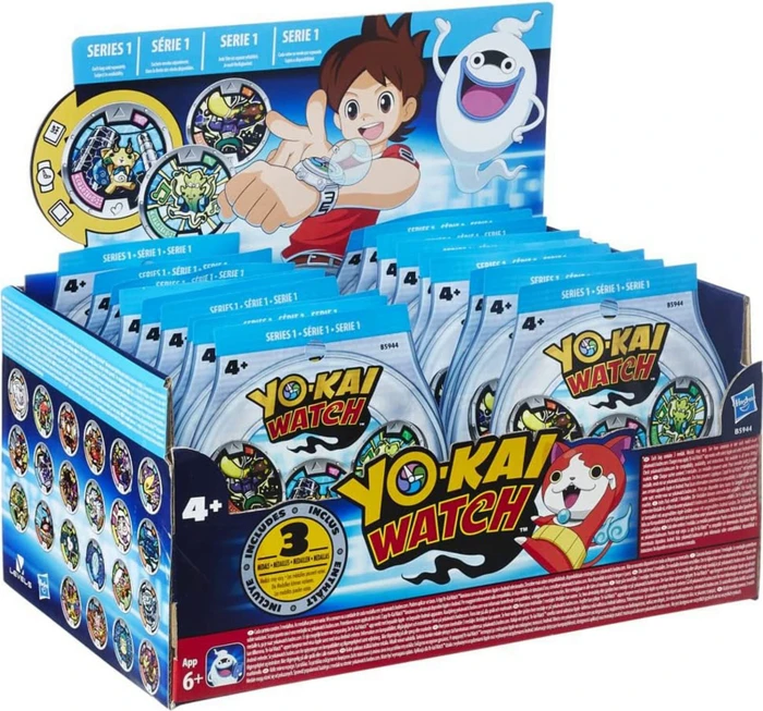 Hasbro Yo-Kai Watch Serie 1 3 Sammelmedaillen