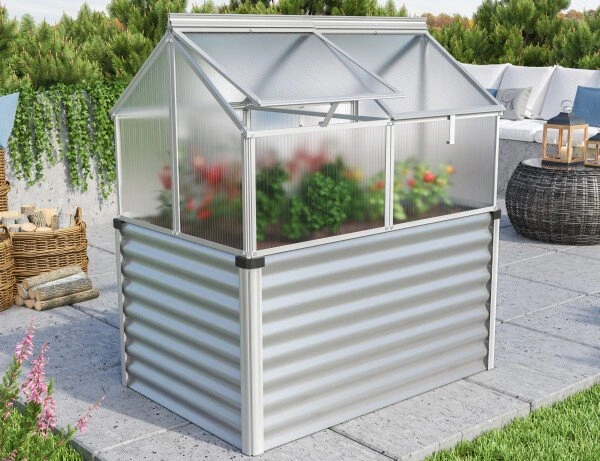 Vitavia Gaia Jumbo HKP 4mm Frühbeet 122x83cm alu