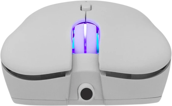 White Shark Bagdemagus White Gaming Mouse, weiß, USB