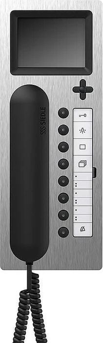 Siedle Haustelefon AHTV 870-0 E/S Edelstahl/schwarz, Innenstation