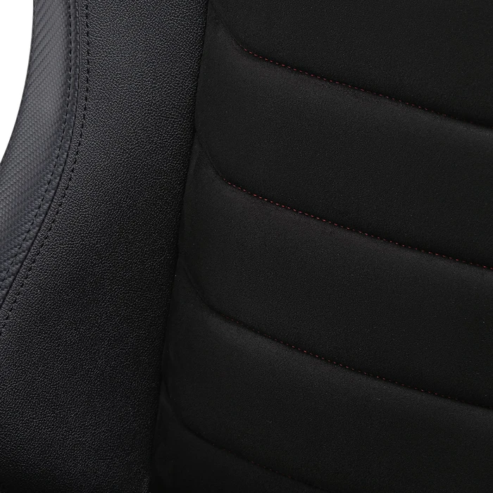 Next Level Racing ERS3 Elite Liegesitz, PU Leather & Suede Edition, schwarz
