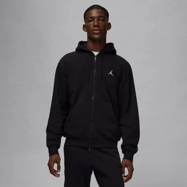 Nike Jordan Brooklyn Fleece Hoodie schwarz/weiß