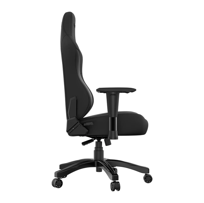 Anda Seat Phantom 3 L Gamingstuhl, Stormy Black, Kunstleder schwarz/Logo schwarz