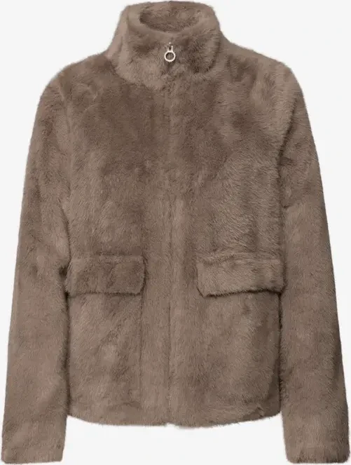 Street One Fake Fur Jacke teddy brown (Damen)