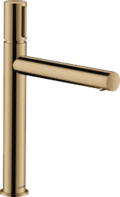 Hansgrohe Axor Uno Select 200 für Aufsatzwaschtische mit Ablaufgarnitur polished bronze