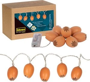 Idena Otern Lichterkette LED 10x warmweiß