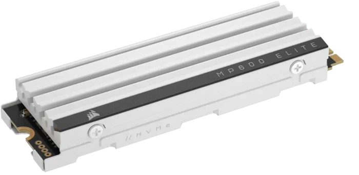 Corsair Force Series MP600 Elite für PS5 2TB, M.2 2280 / M-Key / PCIe 4.0 x4, Kühlkörper