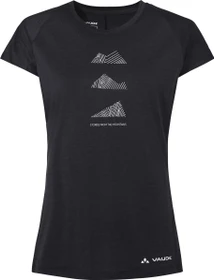 Vaude Tekoa Wool Funktionsshirt kurzarm schwarz (Damen)
