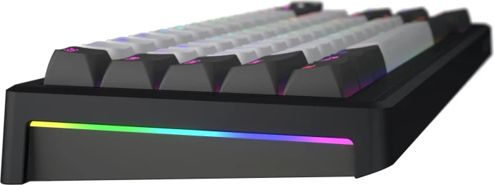 Hator Skyfall 65 Pro Wireless, weiß/schwarz, LEDs RGB, Aurum Vanila Silent, USB/Bluetooth, US