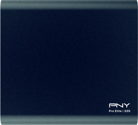 PNY Pro Elite Portable SSD, Dark Blue, 250GB, USB-C 3.1