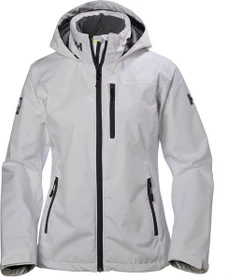 Helly Hansen Crew Hooded Funktionsjacke grey fog (Damen)