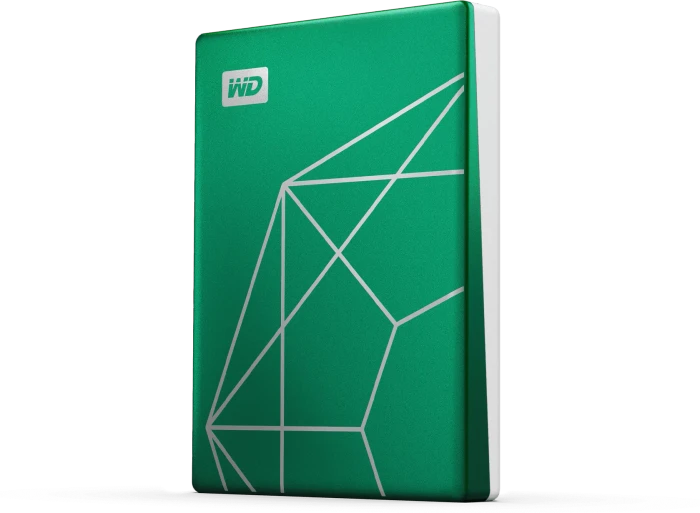 Western Digital WD My Passport Ultra - 20th Emerald Anniversary Edition, 2TB, USB-C 3.0