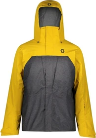 Scott Ultimate Dryo 10 Skijacke corn yellow/dark grey melange (Herren)