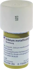 Weleda Stibium metallicum praeparatum D10 Trituration Pulver,    20g