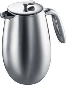 Bodum Columbia doppelwandig Kaffeebereiter 1l edelstahl matt