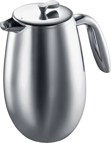 Bodum Columbia doppelwandig Kaffeebereiter 1l edelstahl matt