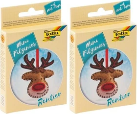 Folia Mini Filzinies Filznähset Rentier