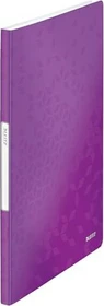 Leitz WOW Sichtbuch, A4, violett, inkl. 20 Klarsichthüllen