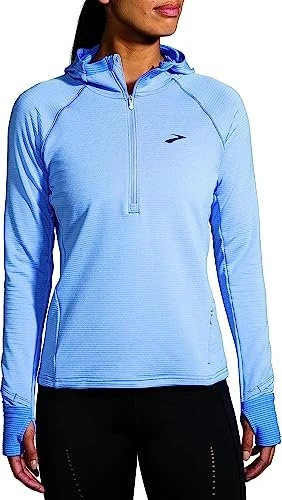 Brooks Notch Thermal Hoodie 2.0 Laufjacke htr blue lavender (Damen)