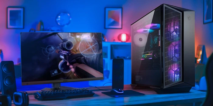 MSI MPG Gungnir 110M, Glasfenster