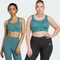 adidas TLRD Impact Training High Support Sport-BH preloved teal (Damen) Vorschaubild