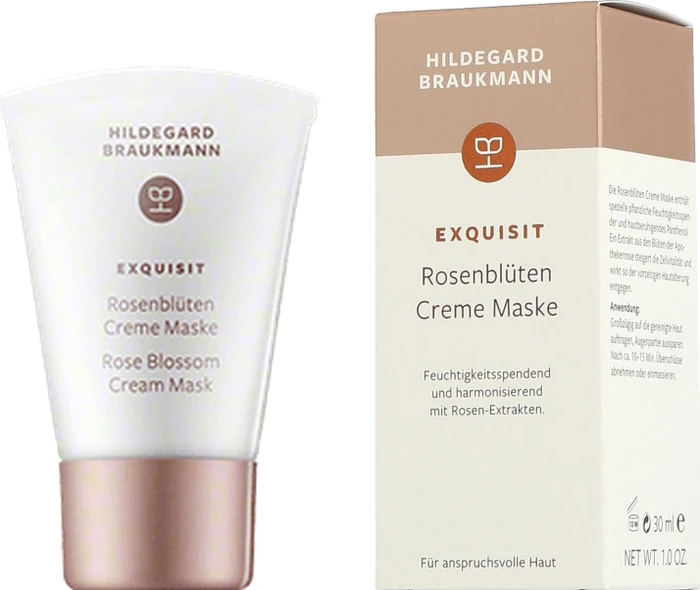 Hildegard Braukmann Exquisit Rosenblüten Creme Maske, 30ml