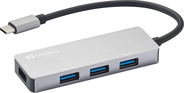 Sandberg USB-C Hub, USB-C 3.0 [Stecker]