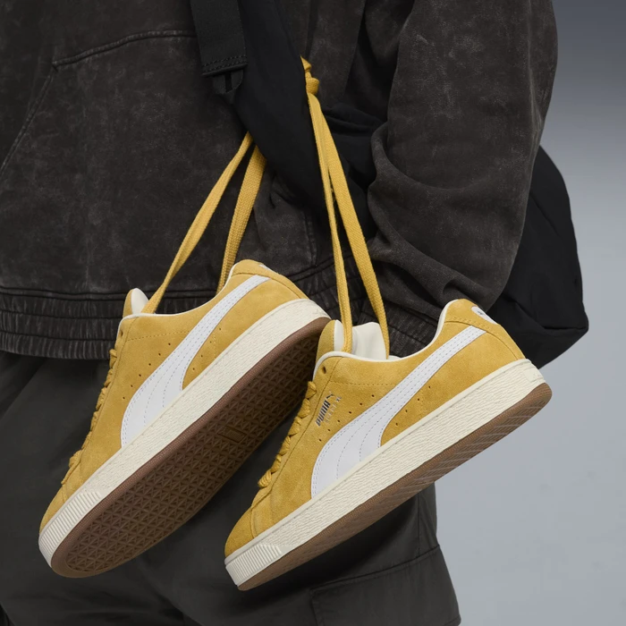Puma Suede XL archive gold/vapor gray