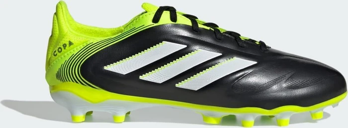 adidas Copa Pure 3 Club FG/AG core black/cloud white/lucid lemon (Junior)