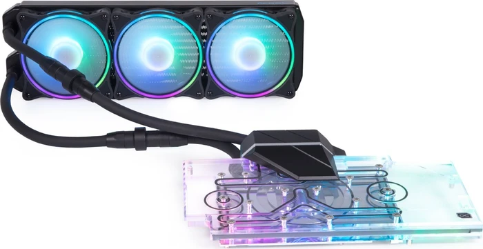 Alphacool Eiswolf 2 AiO 360mm RTX 3090/3080 ROG Strix mit Backplate