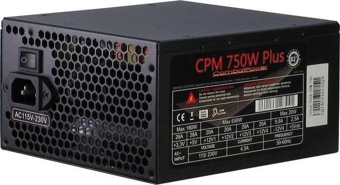 Inter-Tech Combat Power CP Plus Modular 750W, ATX 2.2