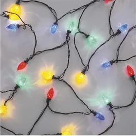 Emos Zapfen Lichterkette LED 50x mehrfarbig