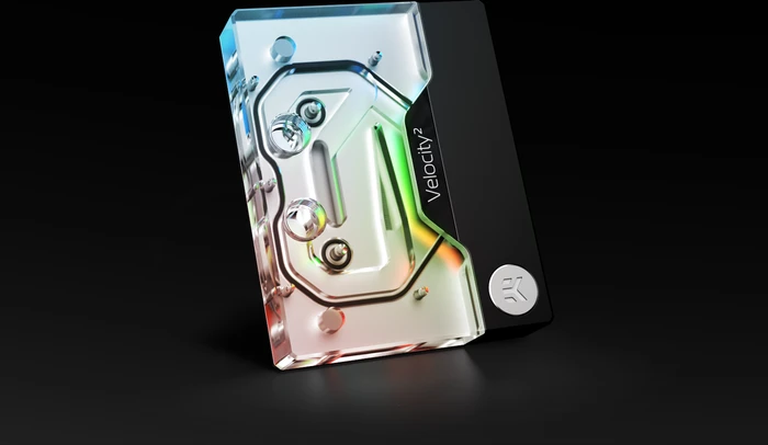 EK Water Blocks Quantum Line EK-Quantum Velocity² D-RGB, AM4, Nickel Acryl