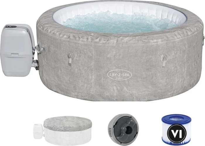 Bestway Lay-Z-Spa Zurich AirJet ECO Whirlpool rund 180x66cm