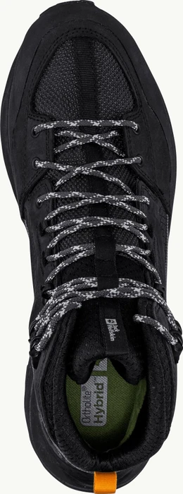 Jack Wolfskin Terraquest Texapore Mid schwarz (Herren)